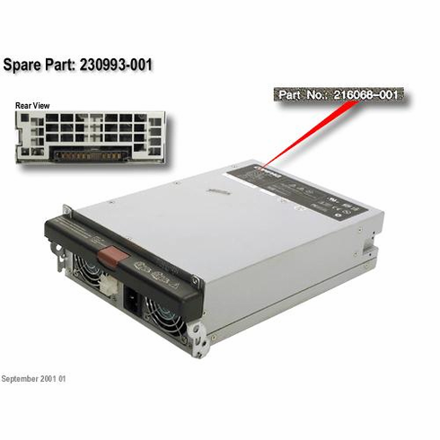 HP ML370 500 US REDUNDANT POWER SUPPLY NEW p/n 225075-001