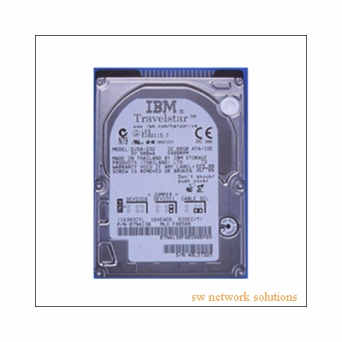 IBM 32GB 2.5" 12MM LAPTOP HDD p/n DJSA-232