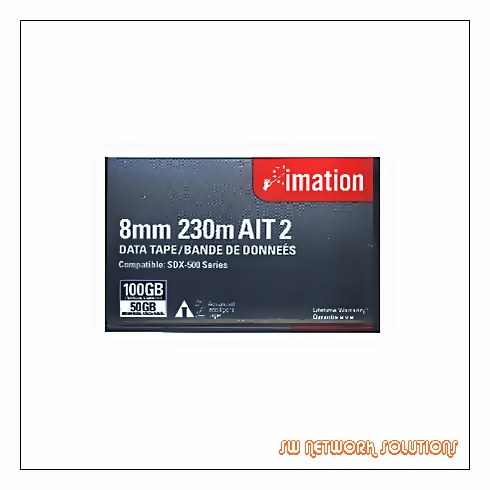 IMATION 1PK AIT2 50/100GB 8MM 230M DATA CARTRIDGE NEW p/n 41467