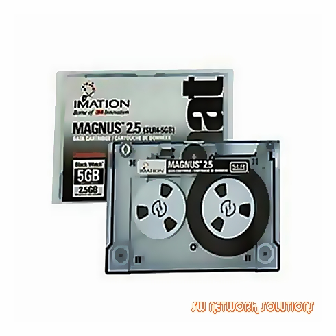 IMATION 1PK MAGNUST 2.5/5GB 1200FT DATA CARTRIDGE NEW p/n 46168 