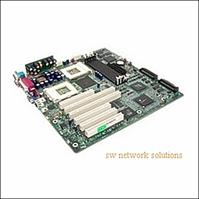 INTEL DUAL PENTIUM III 1GHZ S370 SERVER MOTHERBOARD p/n STL2
