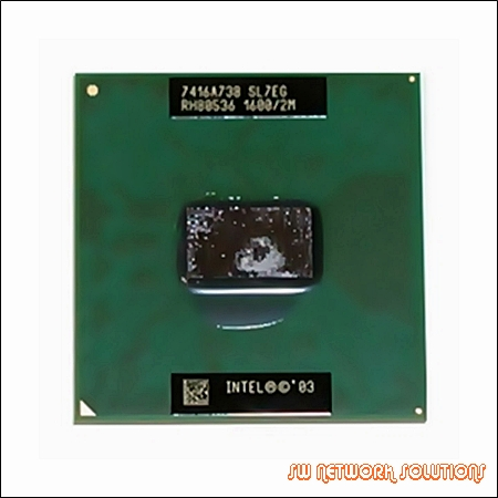 INTEL PENTIUM MOBILE CENTRINO 1.6GHZ 2MB 400MHz PROCESSPR p/n SL7EG 