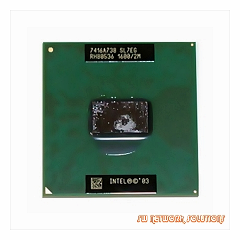 INTEL PENTIUM MOBILE CENTRINO 1.6GHZ 2MB 400MHz PROCESSPR p/n SL7EG
