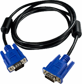 Kingwin VGA to VGA Male (15pin) Cable, 6 ft p/n VGAC-01