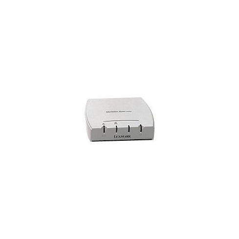 LEXMARK Marknet  X2000 10/100 3 Port Print Server p/n X2031E