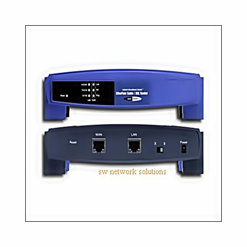 LINKSYS ETHERNET FAST 1-PORT CABLE/DSL ROUTER p/n BEFSR11