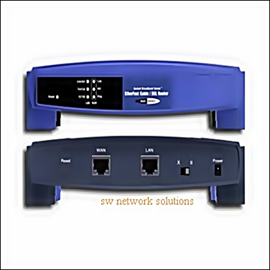LINKSYS ETHERNET FAST 1-PORT CABLE/DSL ROUTER p/n BEFSR11