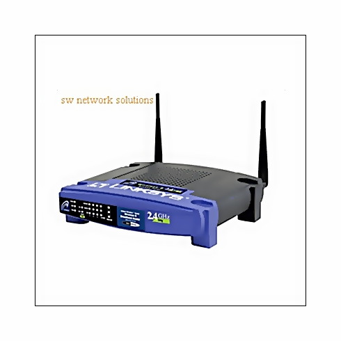 LINKSYS WIRELESS 802.11B  54MBPS ACCESS POINT/ROUTER p/n WRT54G