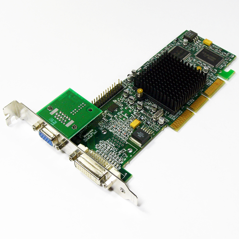 MATROX G55+PLUSMDHA32DB 32MB SVGA AND DVI OUT VIDEO CARD