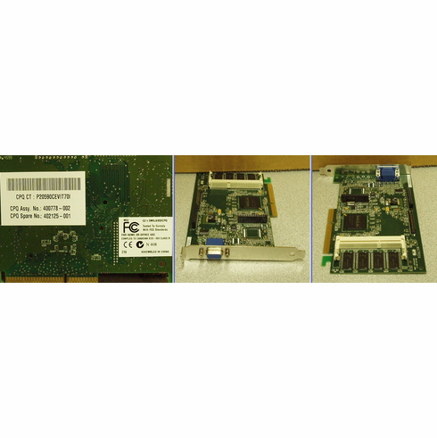 MATROX MGA-G200A-D2 AGP VIDEO CARD p/n 402125-001