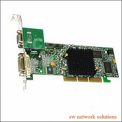 MATROX MILLENNIUM G550 32MB 4X VGA/DVI DDR AGP p/n G55PLUSMDHA32DB