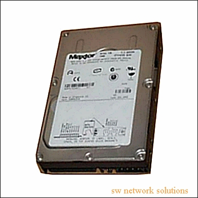 MAXTOR 73GB 10K RPM U320 68PIN SCSI HDD p/n 8D073L0 