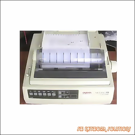 OKIDATA ML320 DOT MATRIX PRINTER REFURB p/n GE5253A