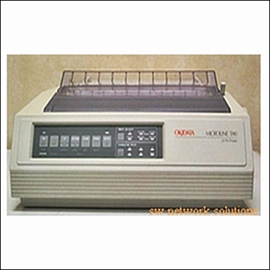 OKIDATA ML590 DOT MATRIX PRINTER REFURB p/n 62409201
