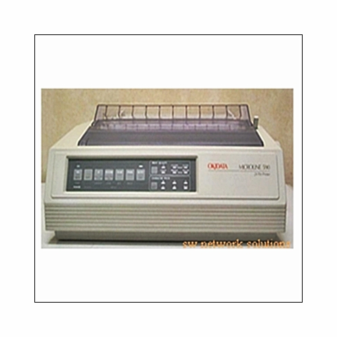 OKIDATA ML590 DOT MATRIX PRINTER REFURB p/n 62409201