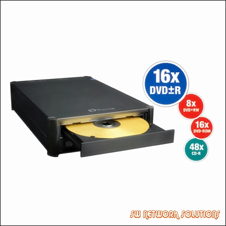 PLEXTOR 16X DVD-RW DUAL USB FIREWIRE WRITER p/n PX-740UF 