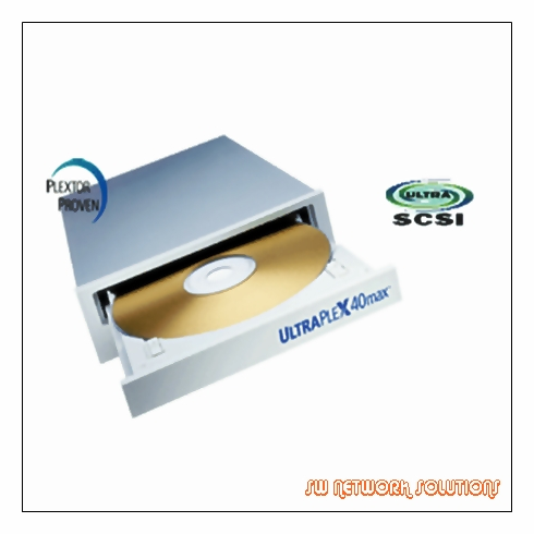 PLEXTOR 40X SCSI EXTERNAL CD ROM DRIVE p/n PX-40TSE