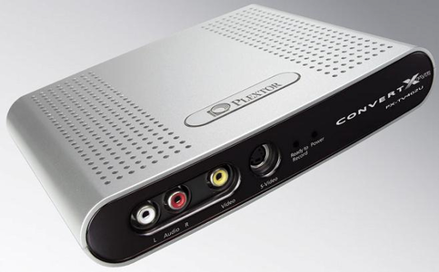 PLEXTOR CONVERTX TV / VIDEO INPUT ADAPTER HI-SPEED USB P/N PX-TV402U