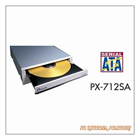 Plextor PX-712SA Dual-Format DVD+/- SATA REFURB Drive