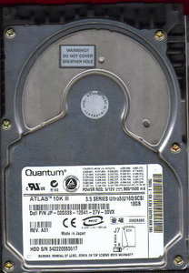 Quantum 18GB 80pin 10Krpm SCSI HDD p/n KW18J461