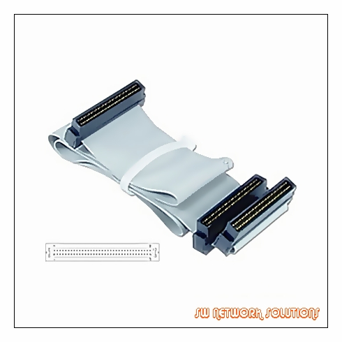 SCSI CABLE 68PIN 3 CONNECTORS 3FT INTERNAL p/n 68PIN3FTCBL