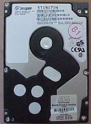 SEAGAT 9.1GB 7200RPM SCSI 50-PIN BARRACUDA P/N ST19171N