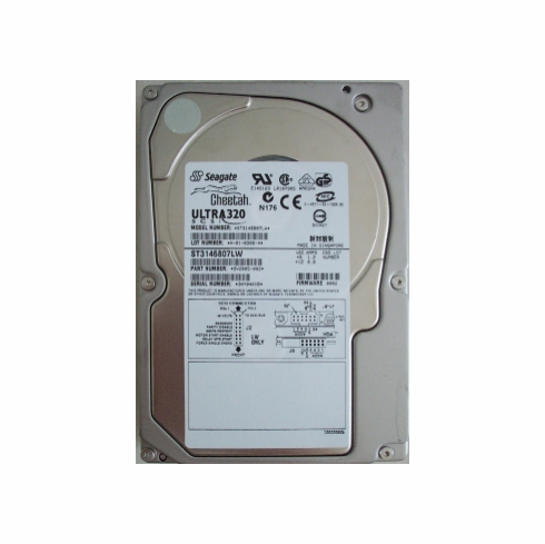 SEAGATE  146GB ULTRA 320 SCSI 10000 RPM 68Pin HDD p/n ST3146807LW