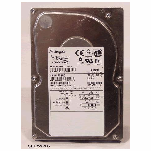 Seagate 18.2Gb 80pin 10K rpm U2 SCA SCSI Hard Drive p/n ST318203LC
