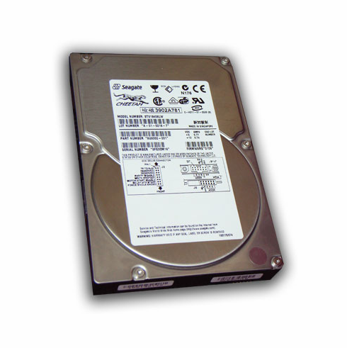 SEAGATE 18.4GB 68pin 7200rpm U160 SCSI HDD p/n ST318437LW