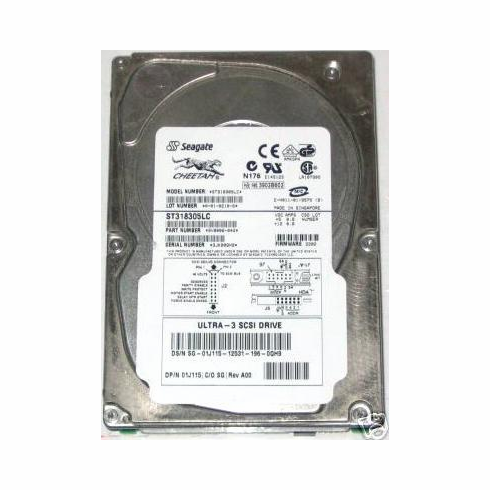 Seagate 18.4GB 80pin 10Krpm SCSI HDD p/n ST318305LC