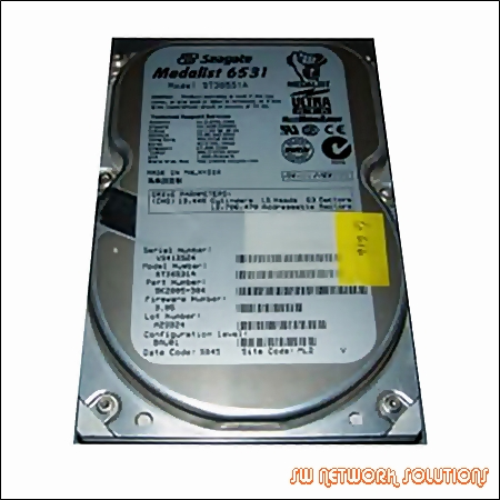 SEAGATE 6GB 5400 RPM MEDALIST  6531  3.5" ULTRA ATA/33 HD REFURB p/n ST36531A