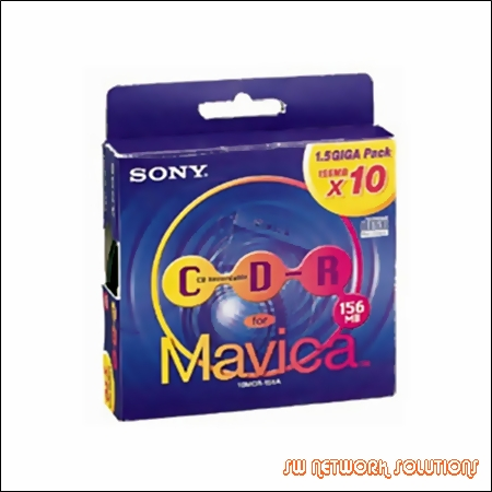 SONY 10PK CD-R MEDIA for MAVICA CAMERA NEW p/n 10MCR156A