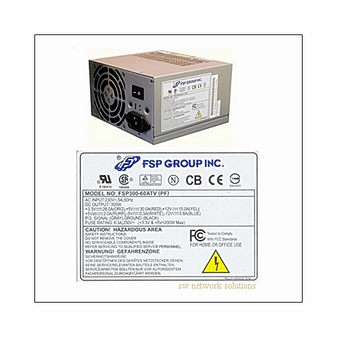 SPARKLE P4 ATX-12V 300WATT 20PIN POWER SUPPLY p/n FSP300-60ATV