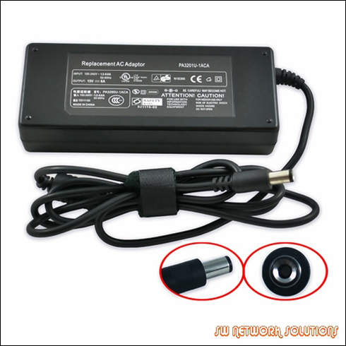 TOSHIBA 15V LAPTOP AC ADAPTER P/N PA3201U-1ACA