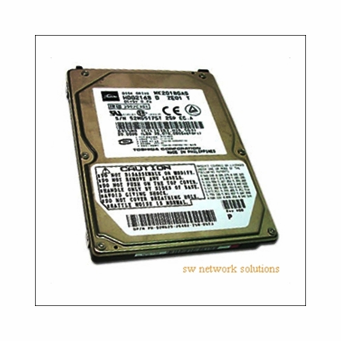 TOSHIBA 20GB 4200 RPM 2.5"  9.5mm  LAPTOP HDD p/n MK2018GAS