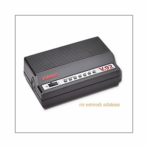 U.S. ROBOTICS 5686E ITU V.92 V.90 56K MODEM REFURB p/n USR5686E