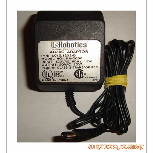 US ROBOTICS 15W AC ADAPTER P/N HA-2050