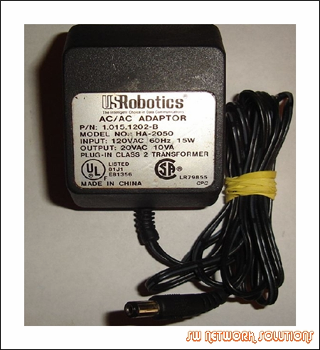 US ROBOTICS 15W AC ADAPTER P/N HA-2050