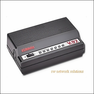 US ROBOTICS 56k ITU V.92 V.90 EXT. MODEM NEW p/n 005686-5 or USR5686E