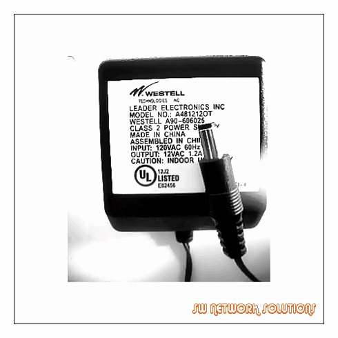WESTELL 12VAC 1.25A AC ADAPTER P/N A90-606025