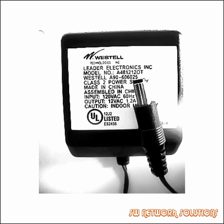 WESTELL 12VAC 1.25A AC ADAPTER P/N A90-606025