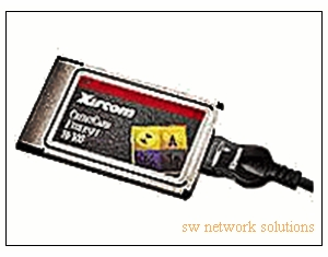 XIRCOM 10/100 PCMCIA ETHERNET CARD p/n CE3B100BTX