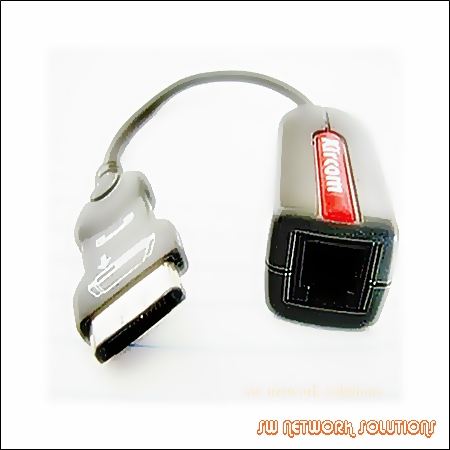 XIRCOM  56K PC CARD DONGLE CABLE p/n MOD444 