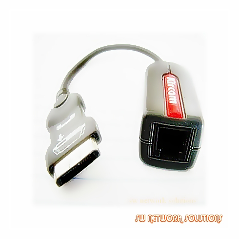 XIRCOM 56K PC CARD DONGLE CABLE p/n MOD444