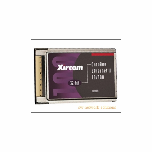 XIRCOM CARDBUS ETHERNET II 10/100 NETWORK ADAPTER p/n CBE2-100