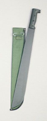 18" Steel Machete with Sheath