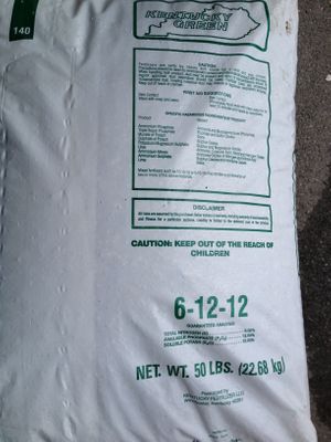 6-12-12 Fertilizer 50 lbs In Store Pick Up Only