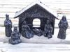 7 Piece Nativity Set Handcrated from Coal made in Kentucky