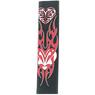 8 Inch "Tribal Heart" Leather Hair Glove