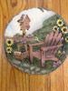 Adirondack Chair 10" Stepping Stone/Wall Plaque